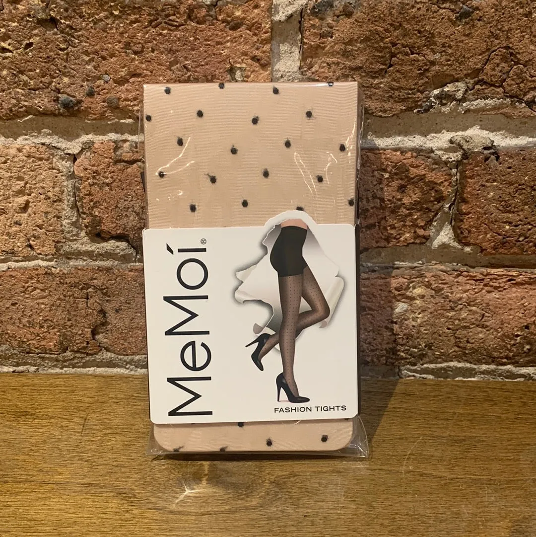 MeMoi Petite Point Sheer Tights