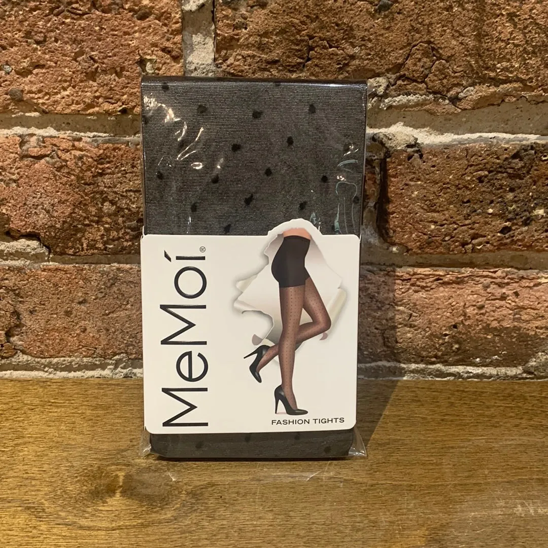 MeMoi Petite Point Sheer Tights