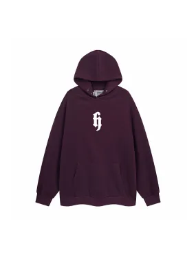 Men'S Vintage Letter Print Hoodies