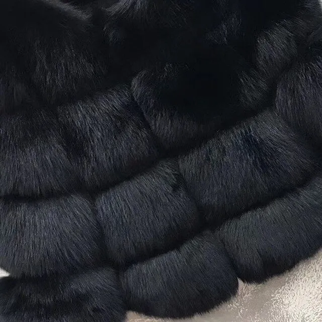 Natural  Fox Fur Coat