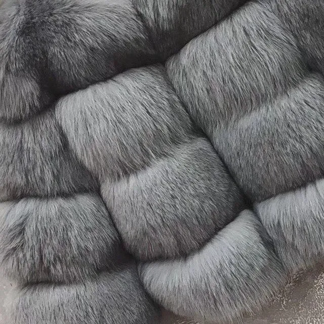 Natural  Fox Fur Coat