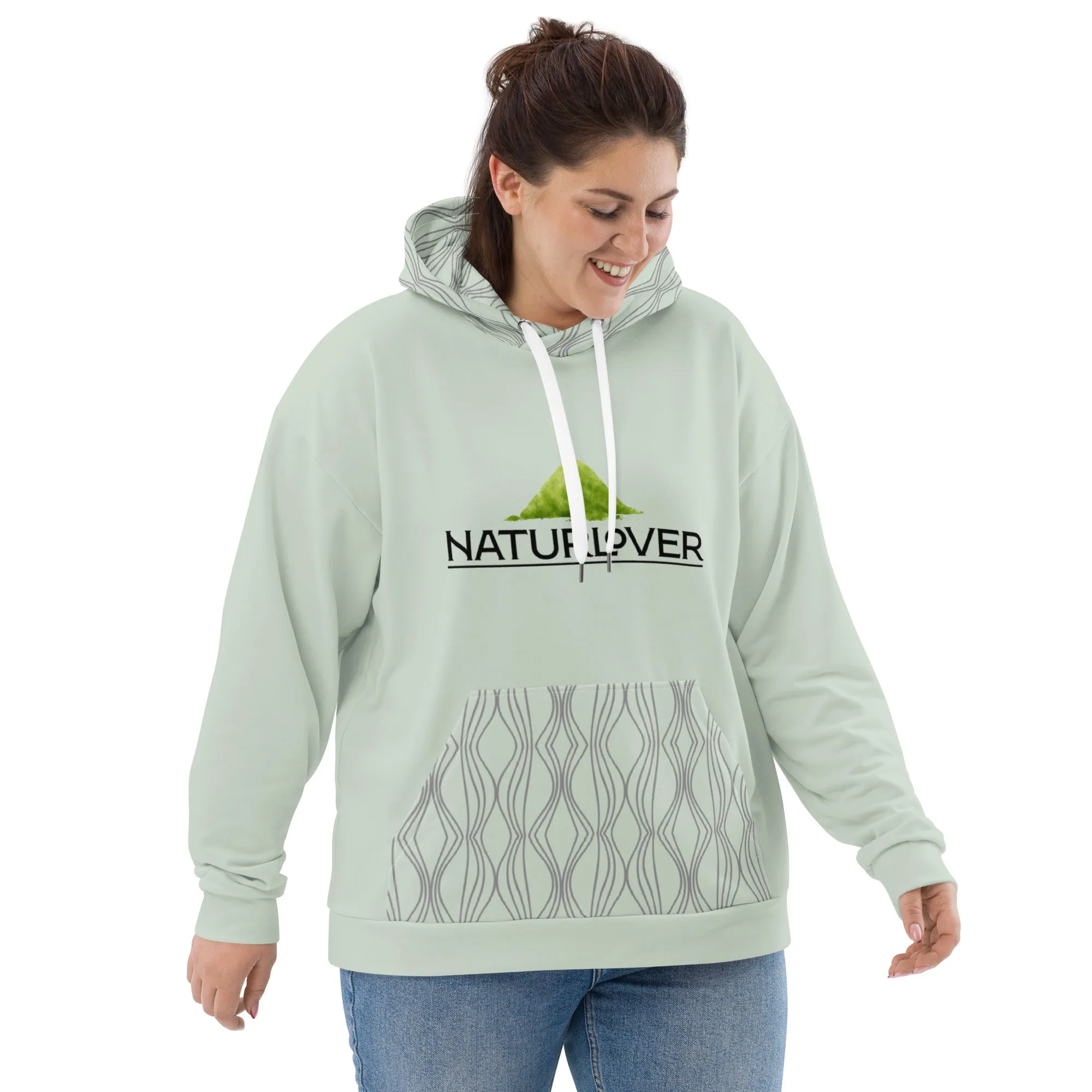 NaturLover Recycling Hoodie, mint green