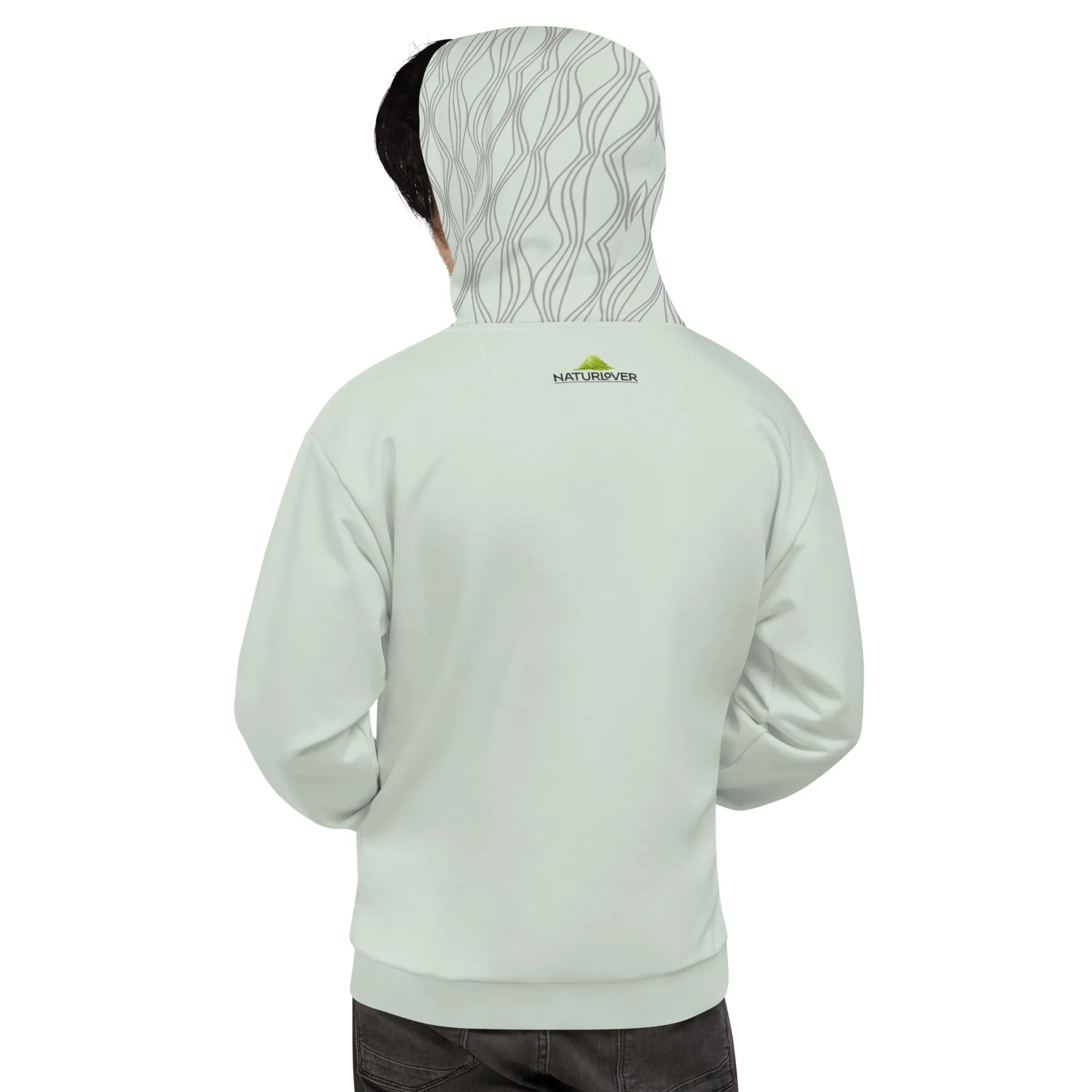 NaturLover Recycling Hoodie, mint green