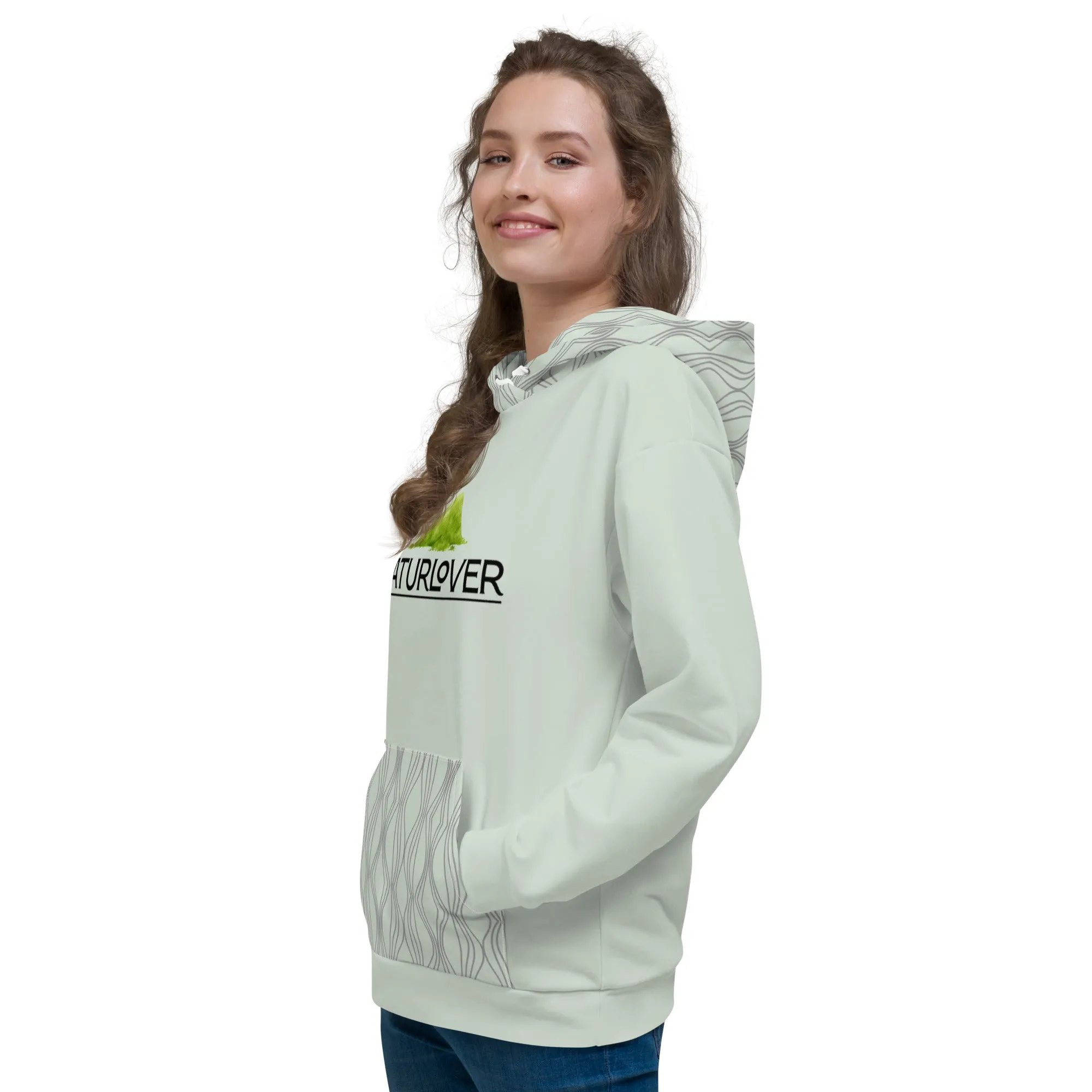 NaturLover Recycling Hoodie, mint green