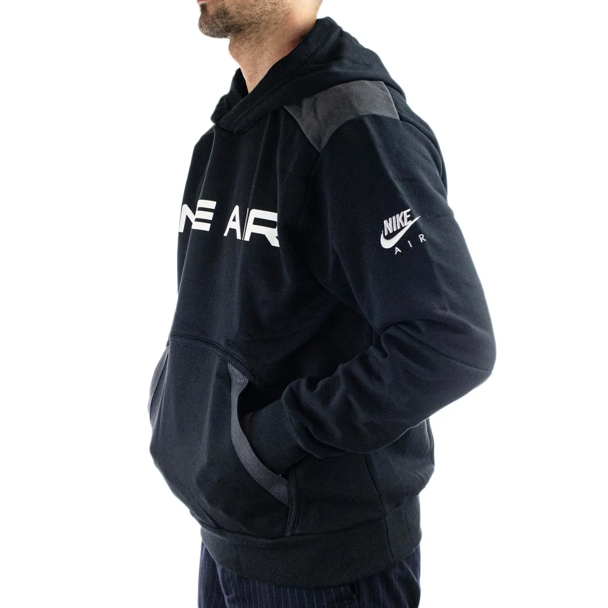 Nike Air Pullover Hoodie DA0212-010 - schwarz-weiss