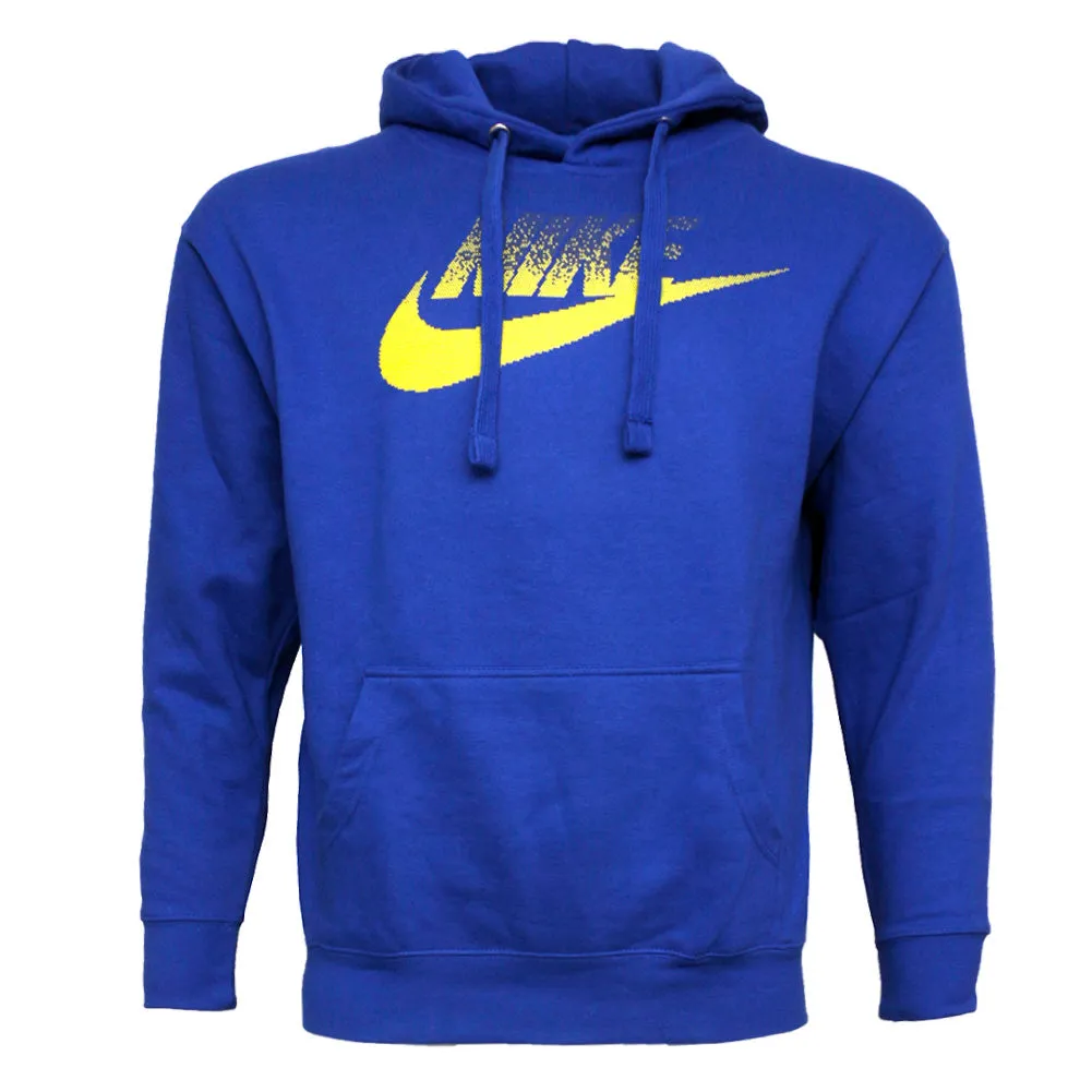 Nike Men's Long Sleeve Athletic Wear Futura Graphic Logo Active Pullover Hoodie