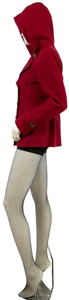 Nine West Pea Jacket Red Size 4   SKU 000322-3