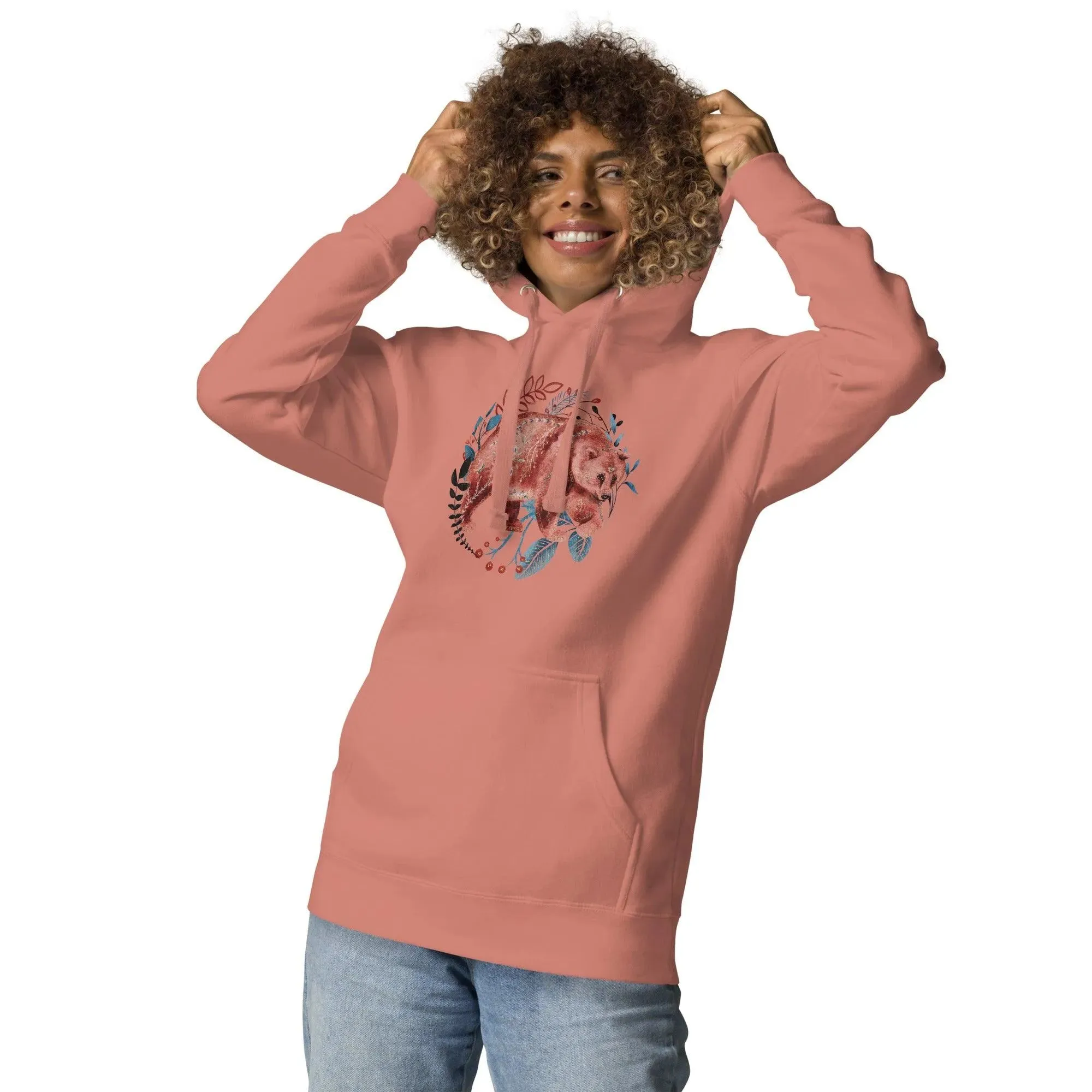 Nordic Winter Hoodie - Bear