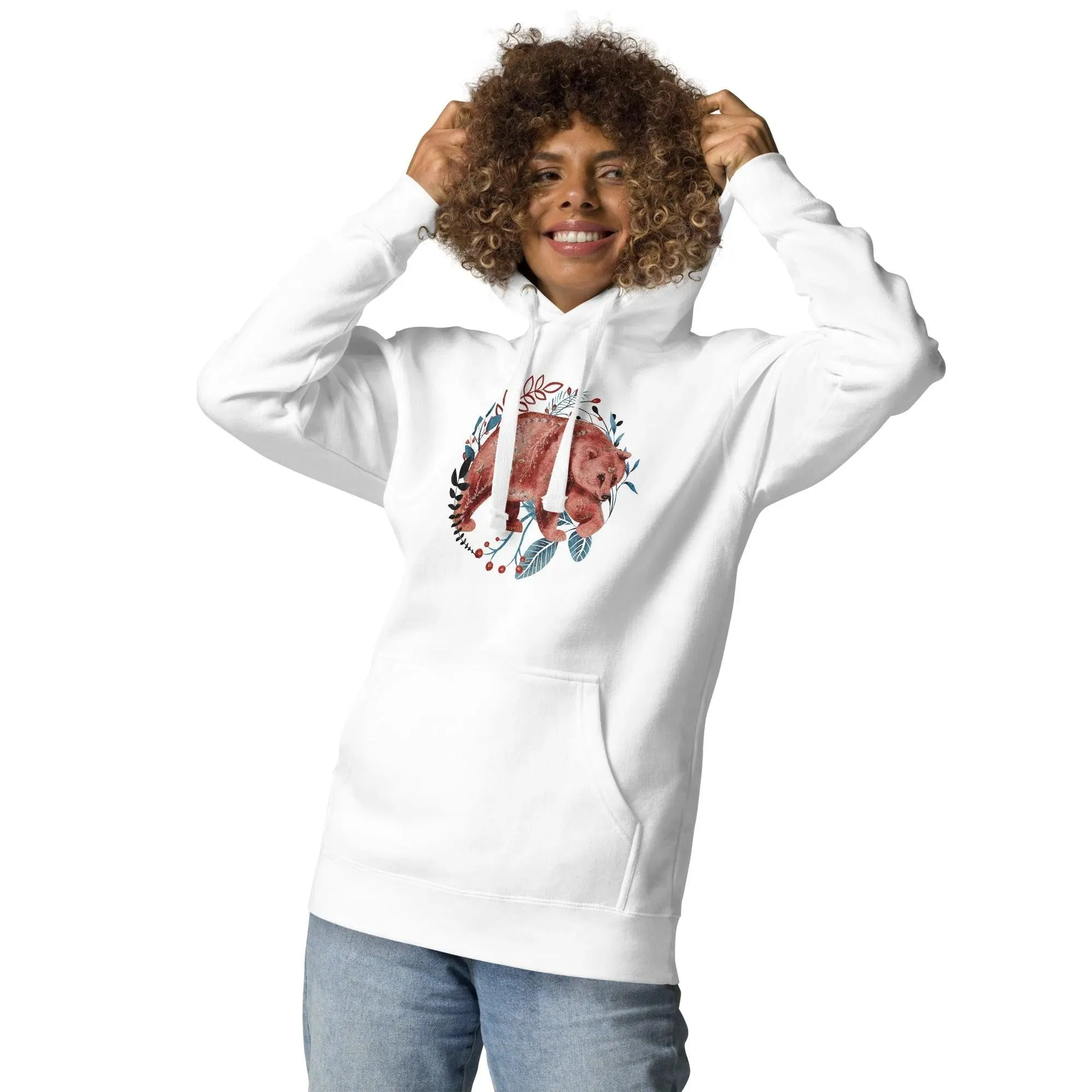 Nordic Winter Hoodie - Bear