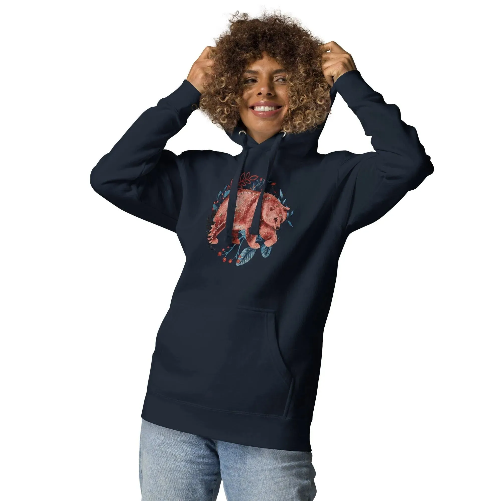 Nordic Winter Hoodie - Bear