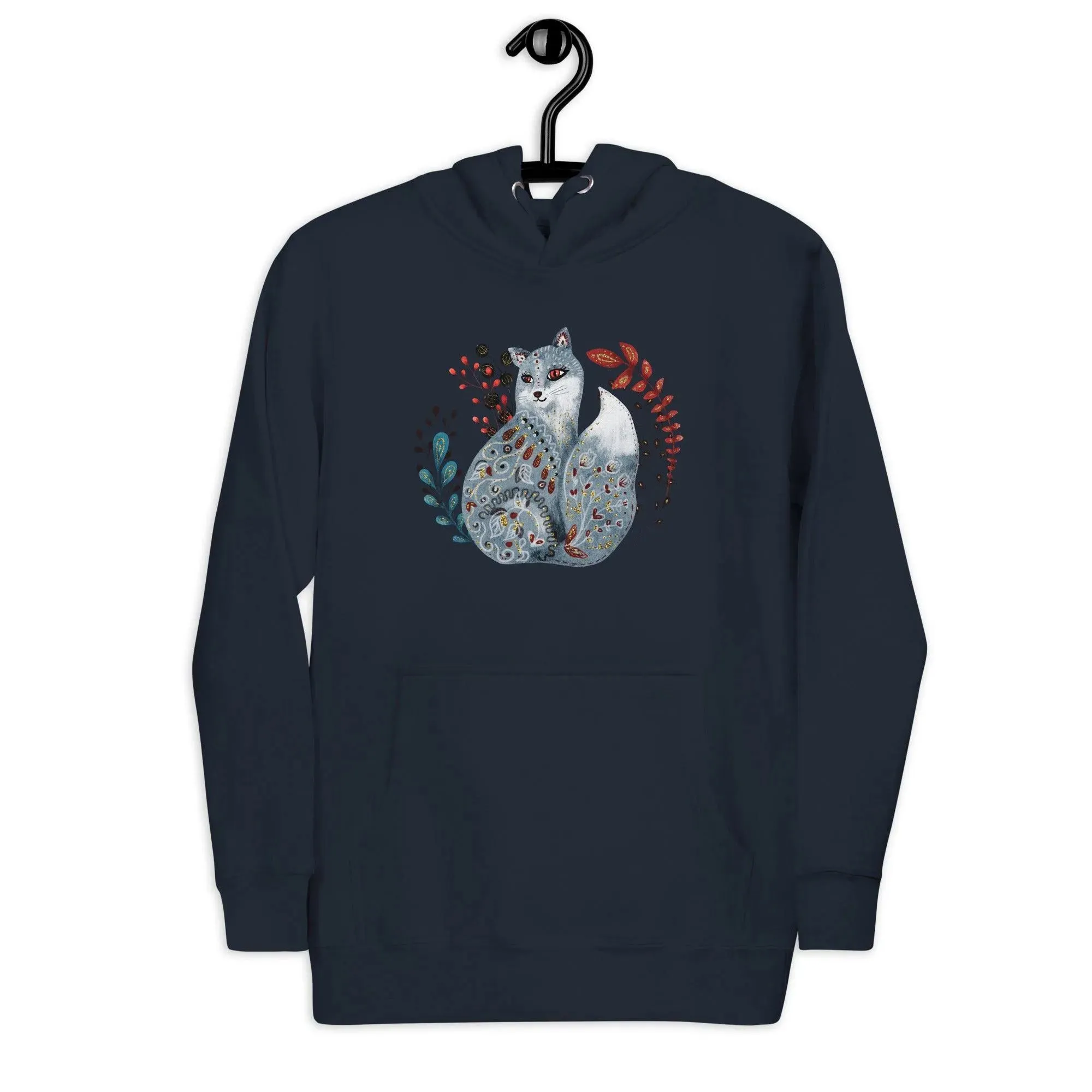 Nordic Winter Hoodie - Fox