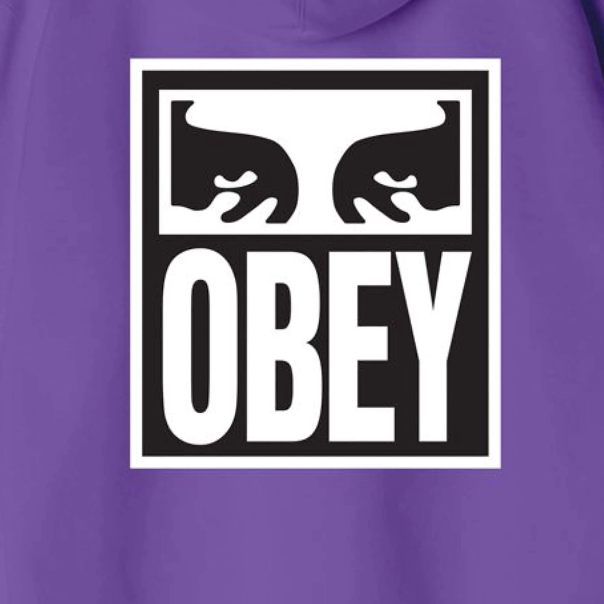OBEY Eyes Icon Pullover Hoodie | Passion Flower Purple