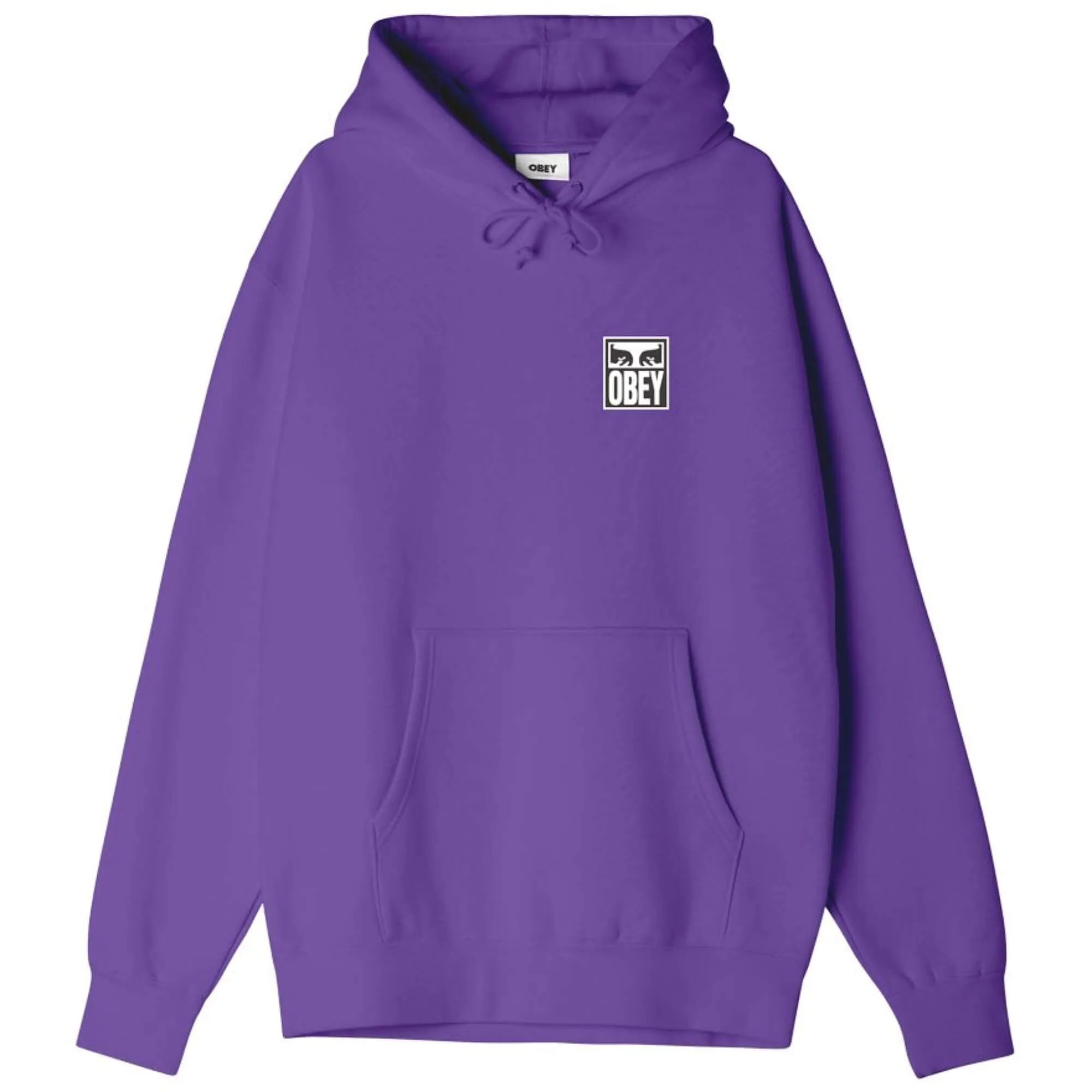 OBEY Eyes Icon Pullover Hoodie | Passion Flower Purple
