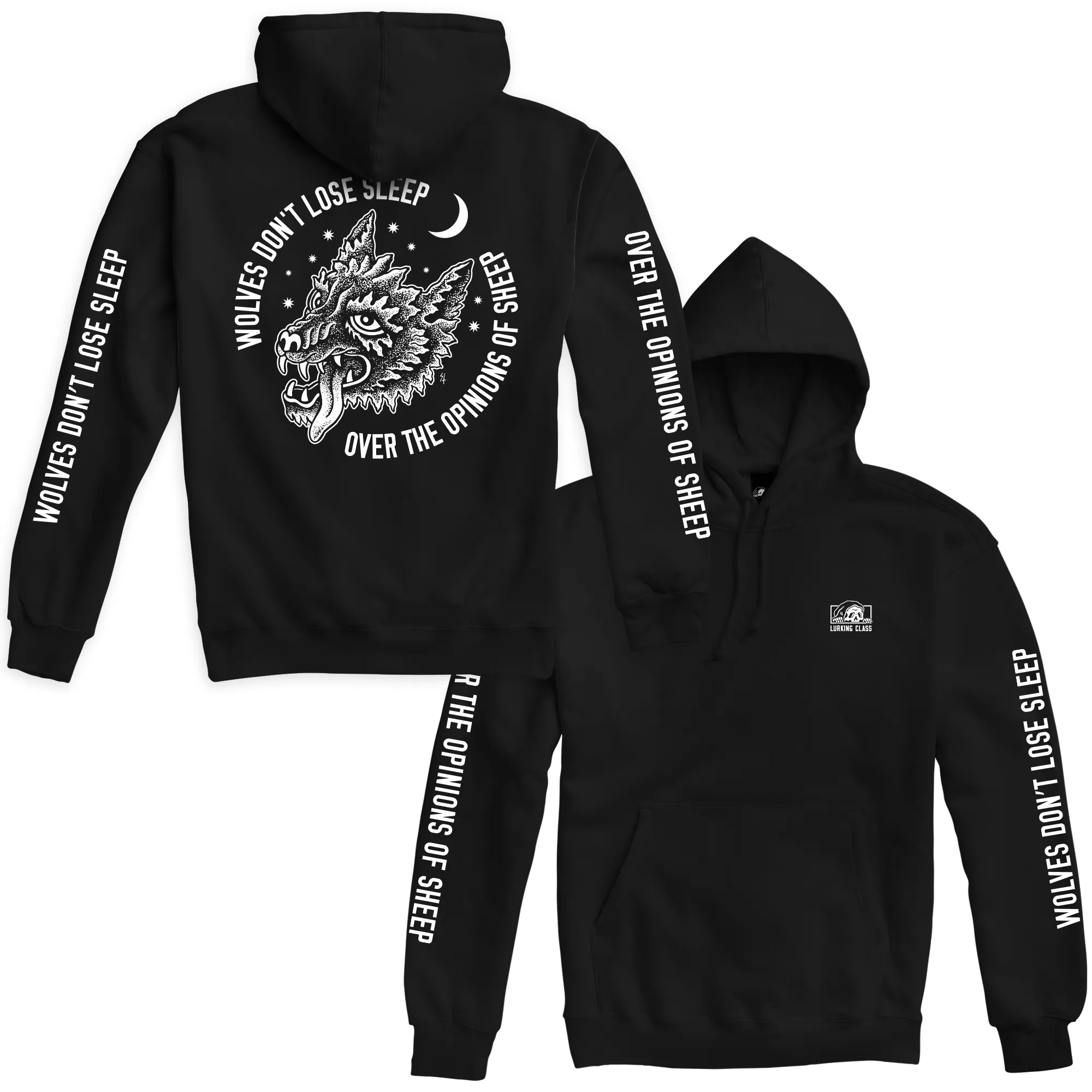 Opinions Hoodie - Black