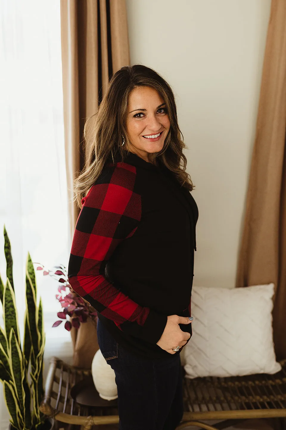 Plaid Hoodie Patch
