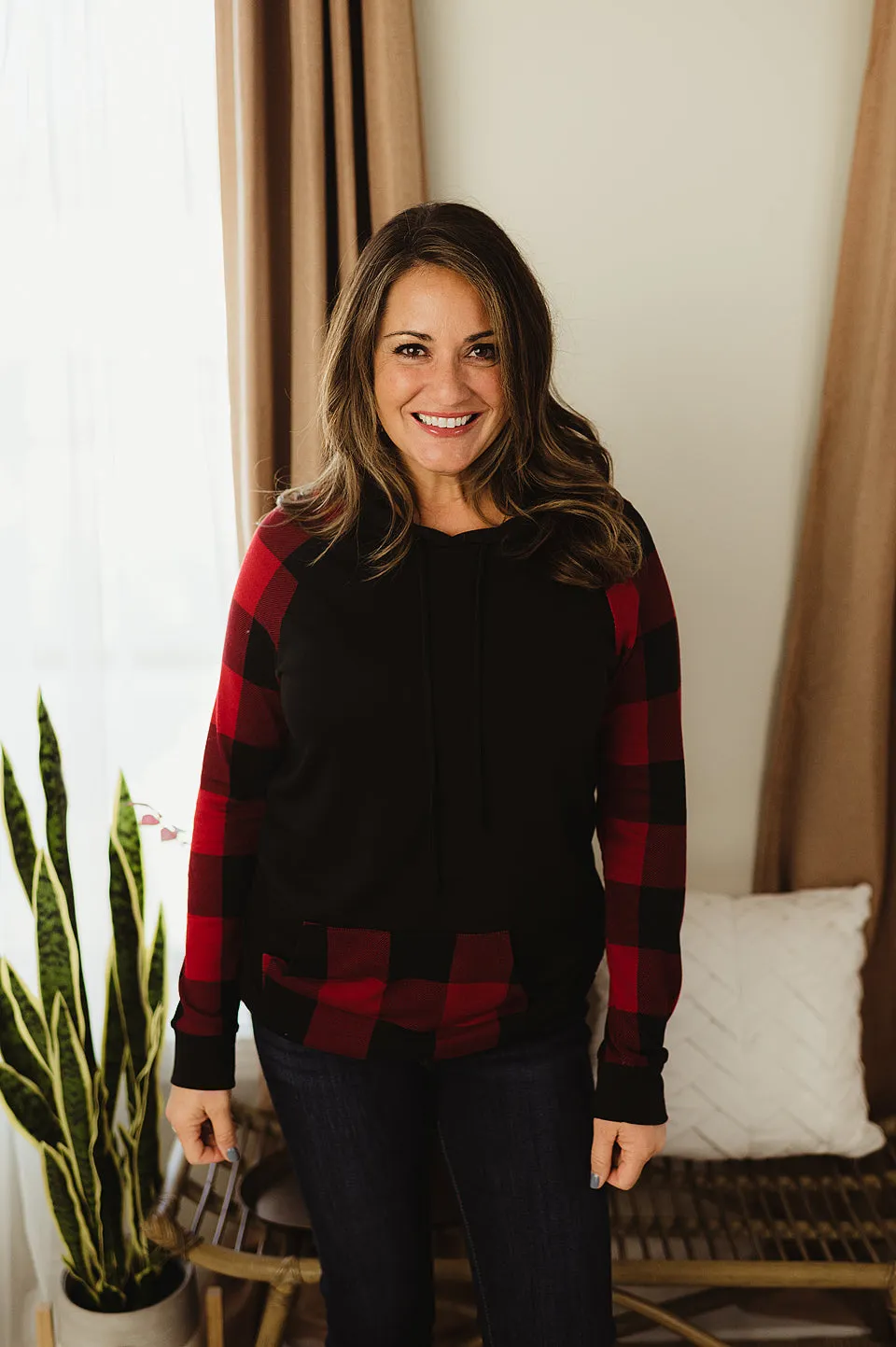 Plaid Hoodie Patch