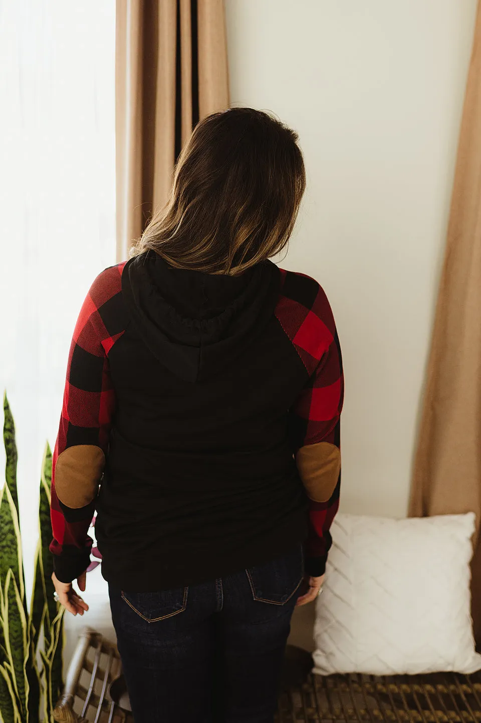 Plaid Hoodie Patch