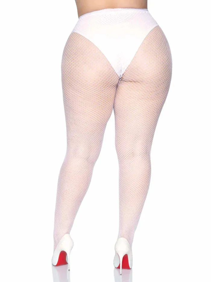 Plus Size Classic Fishnet Tights 3-colors 9001q