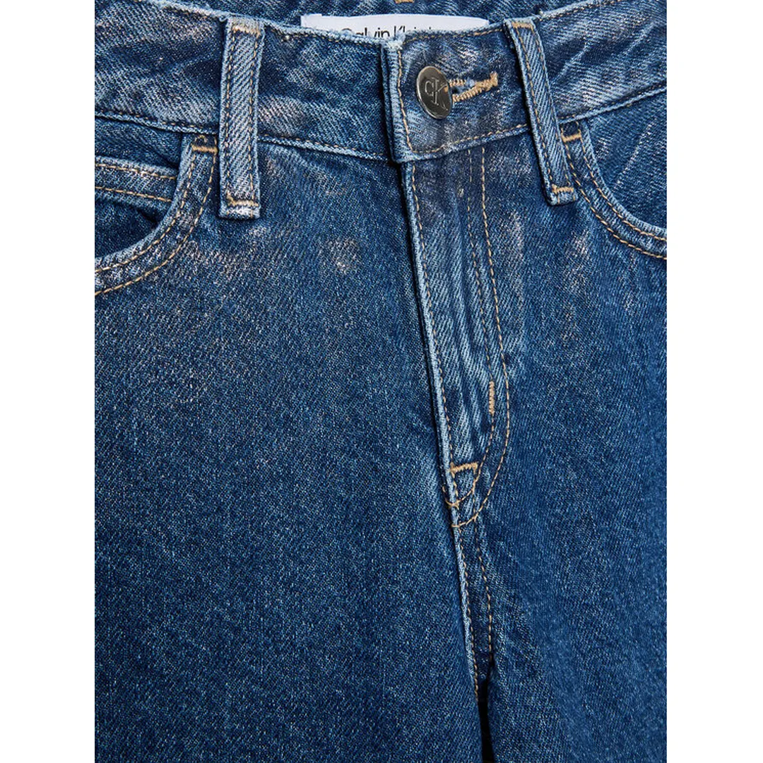 R Wide Leg Degrade Foil