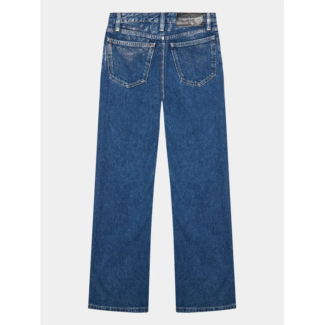 R Wide Leg Degrade Foil