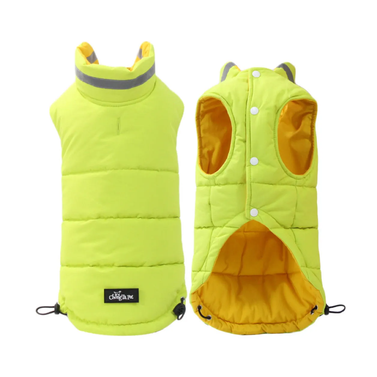 Reversible Dog Puffer Jacket