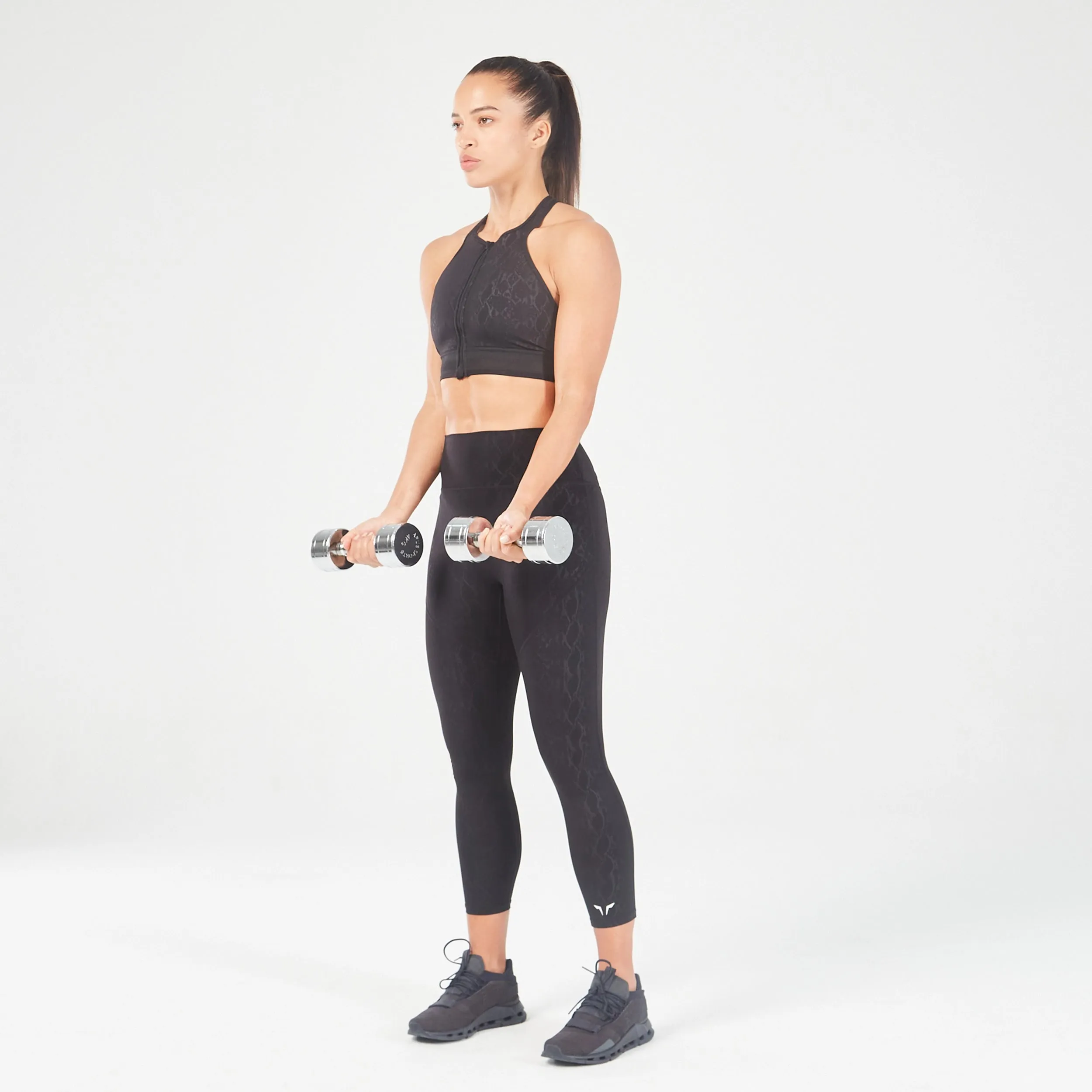 Serpent 7/8 Leggings - Black