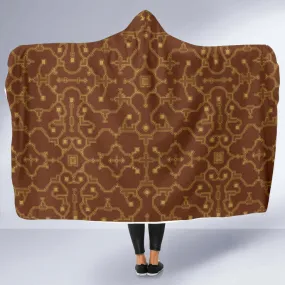 Shipibo Conibo - Red | Hooded Blanket | Mandalazed