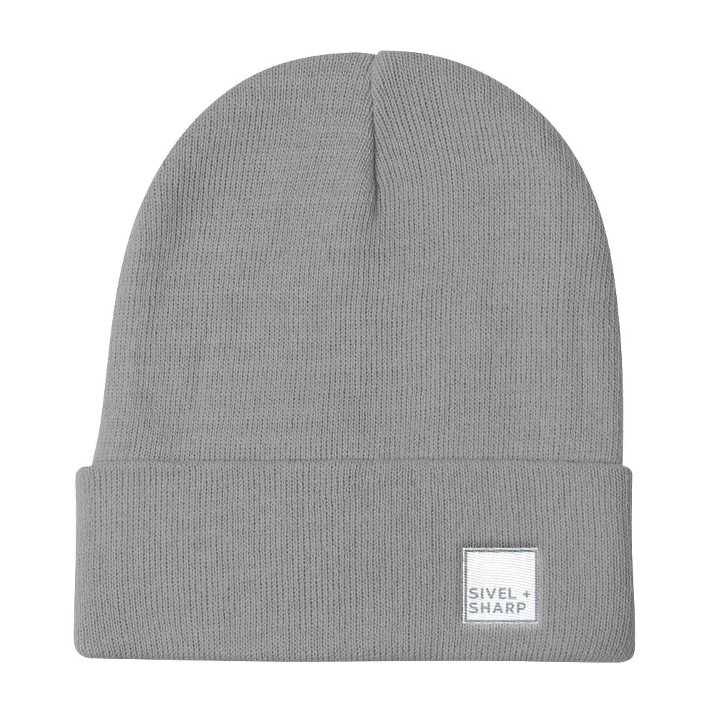 SIVEL SHARP Logo Knit Beanie