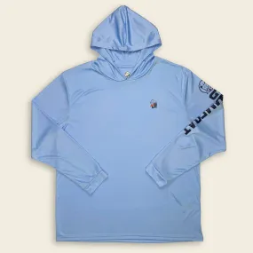 Solar Bear Blue Mist Performance Hoodie