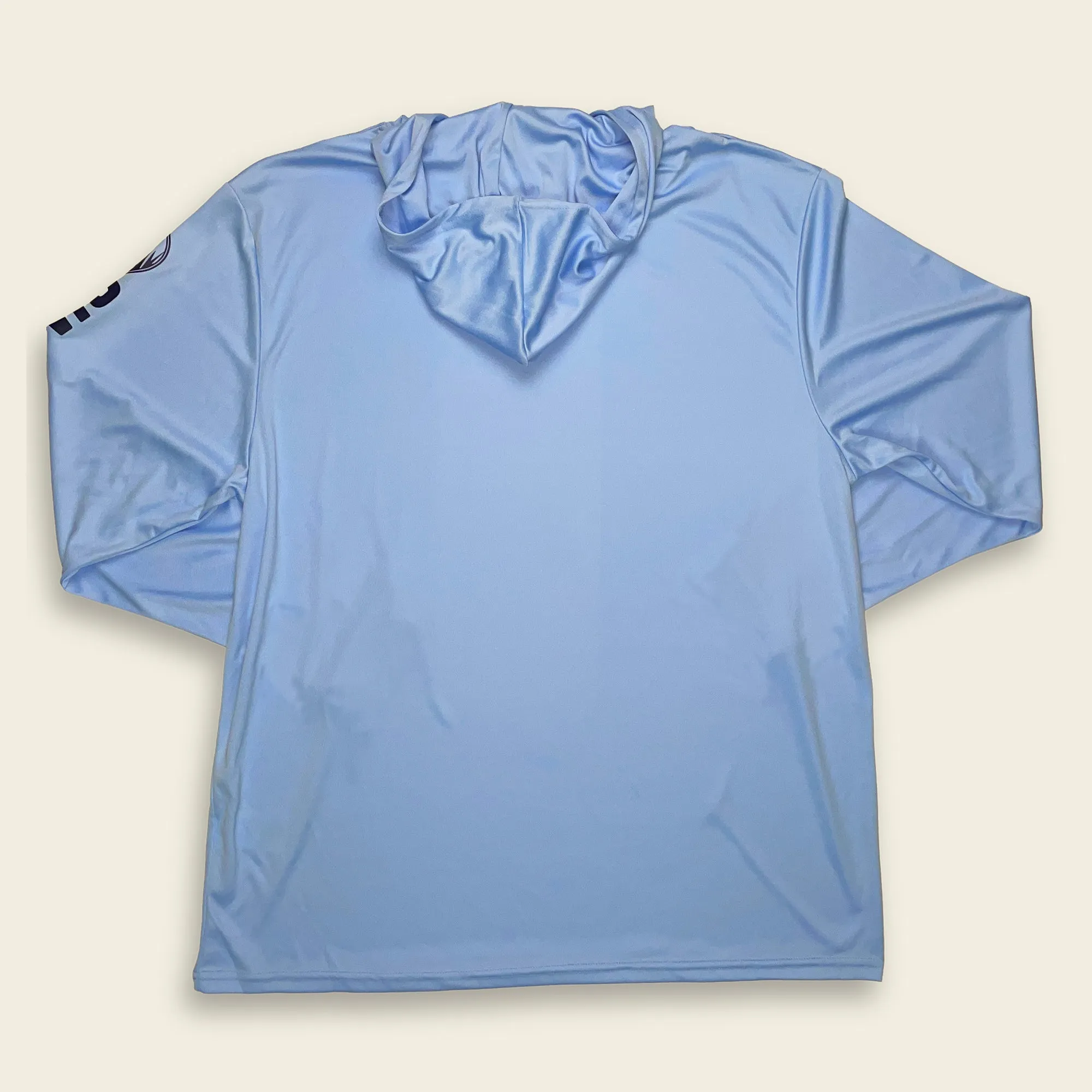 Solar Bear Blue Mist Performance Hoodie