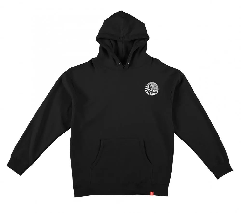Spitfire Skewed Classic Hoody - Black