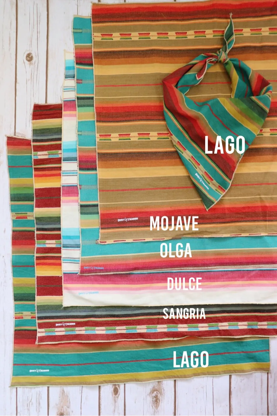 Sweet Serape Kerchiefs [All Colors]