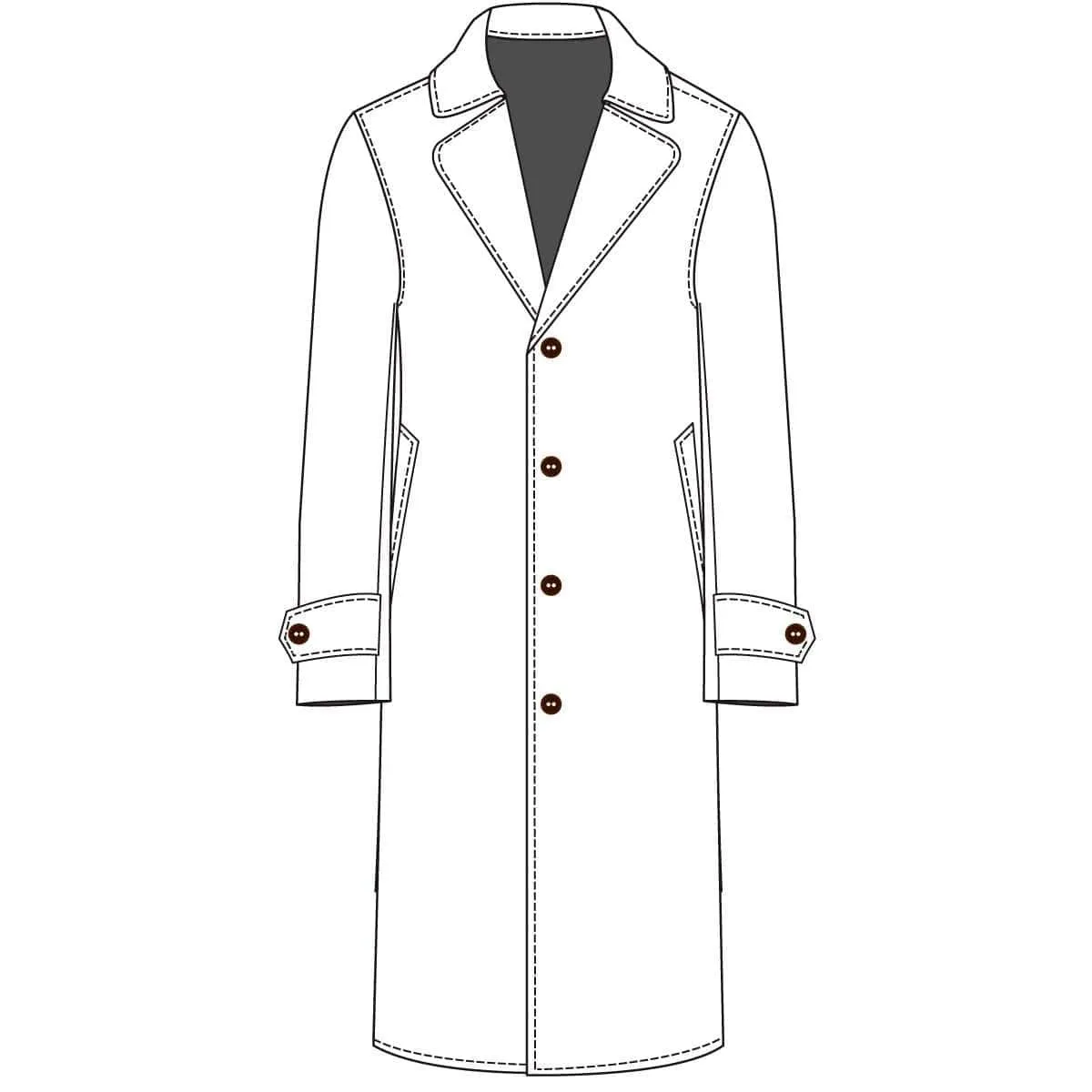 The Stately Overcoat | Piacenza Fabric