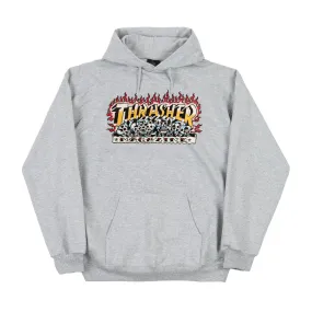 THRASHER KRAK SKULLS HOODIE