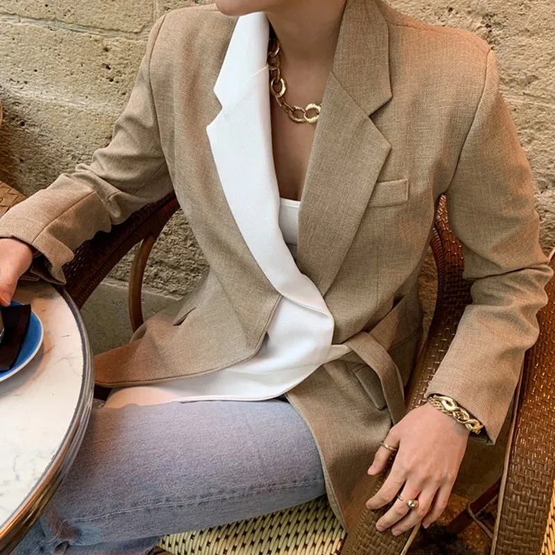 TWO COLOR BLAZER
