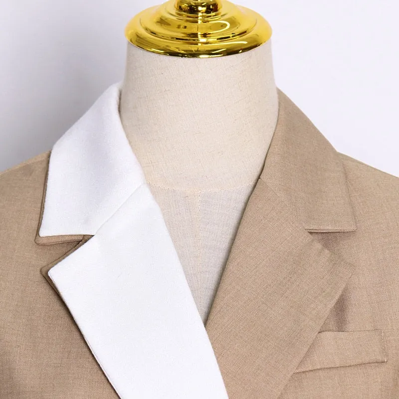 TWO COLOR BLAZER