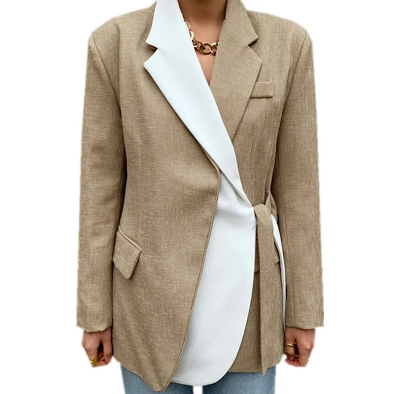 TWO COLOR BLAZER