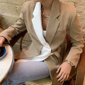 TWO COLOR BLAZER
