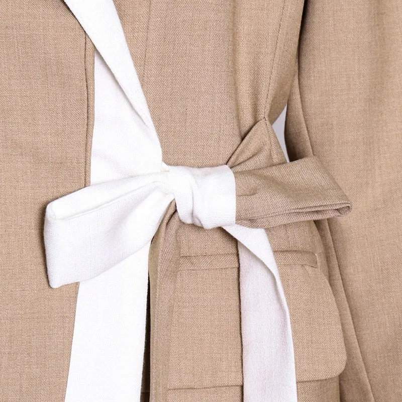 TWO COLOR BLAZER