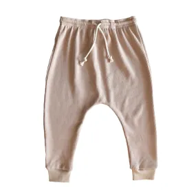 Waffle Harem Pant - Dusty Rose