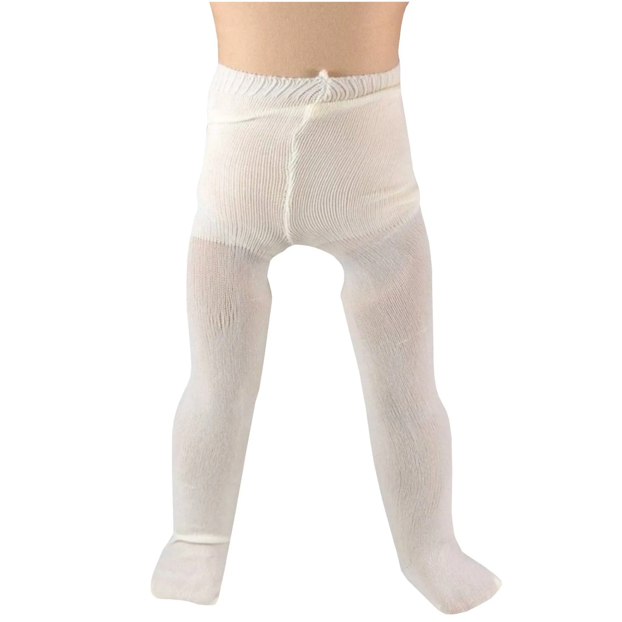 White Nylon Tights for 18-inch Dolls