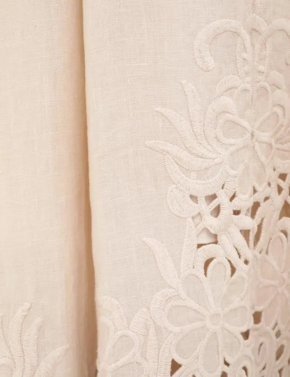 Wylie Embroidered Billow Dress
